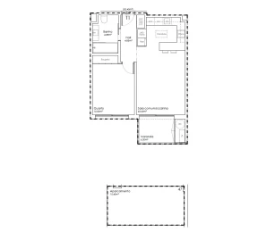 Apartamento T1 para Venda em São João da Madeira