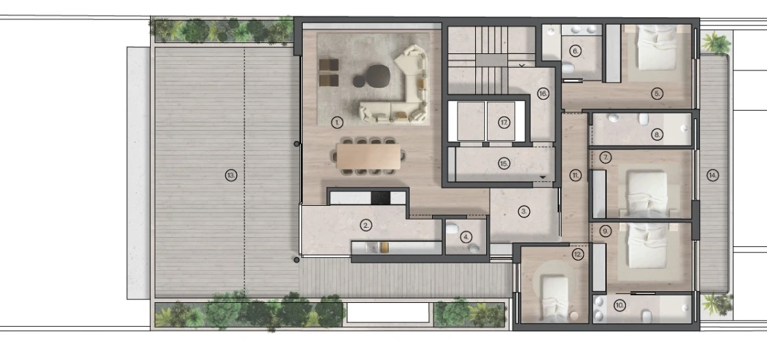 Apartamento T4 para Venda em Aldoar, Foz do Douro e Nevogilde Planta 1