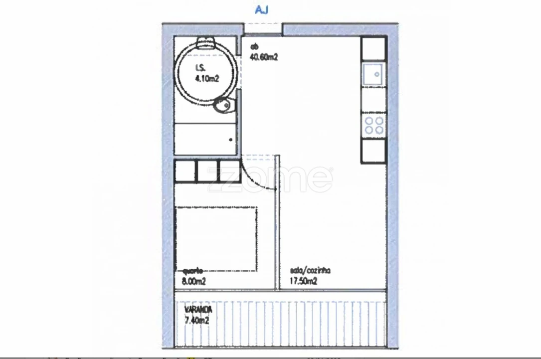 Apartamento T1 para Venda em São Mamede de Infesta e Senhora da Hora Foto 14