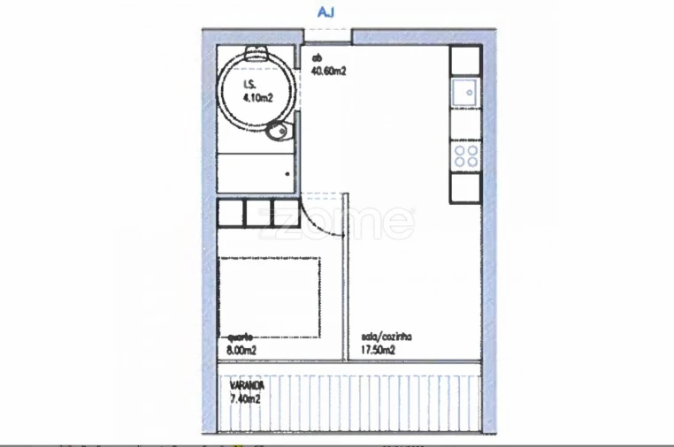 Apartamento T1 para Venda em São Mamede de Infesta e Senhora da Hora Foto 14