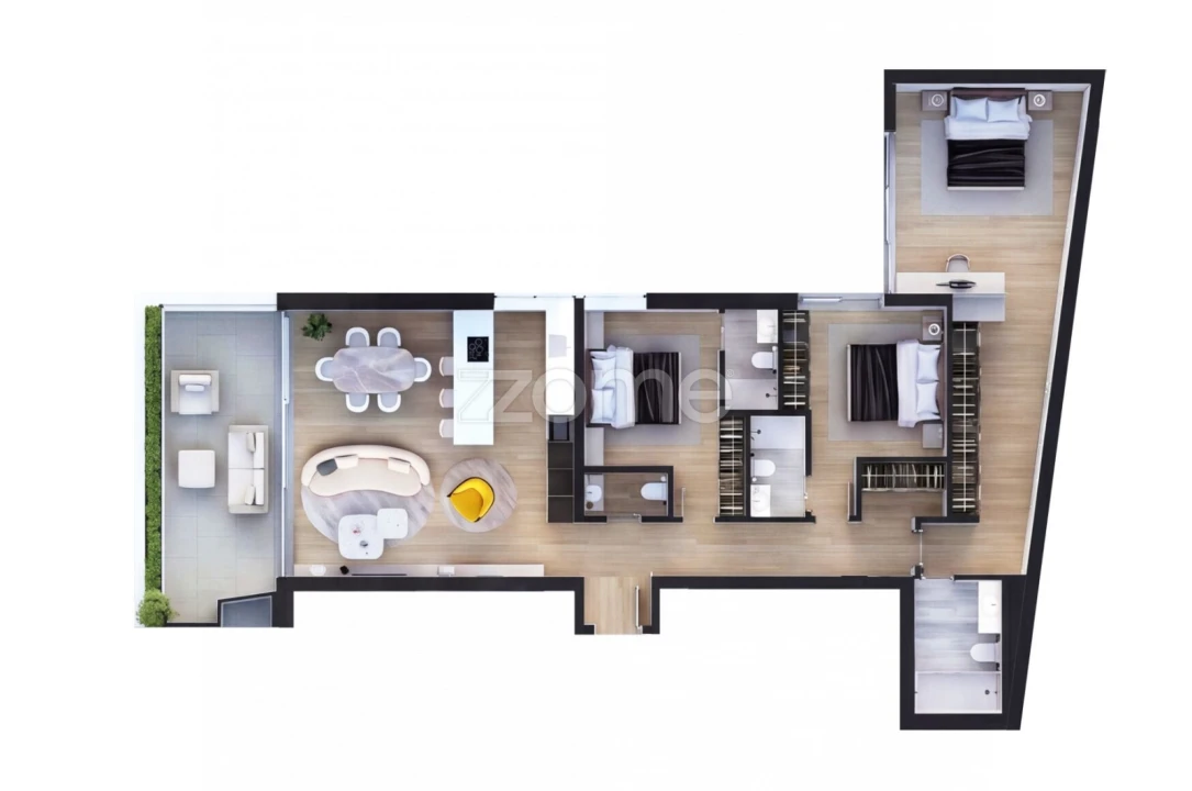 Apartamento T3 para Venda em Santa Clara e Castelo Viegas Foto 13