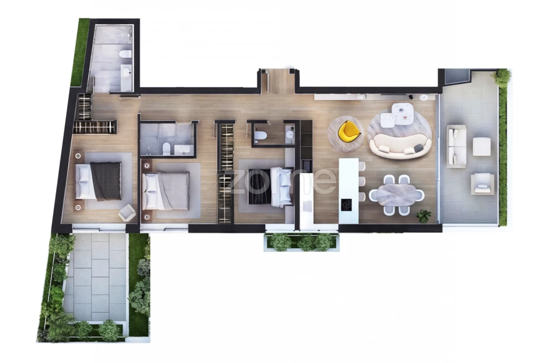 Apartamento T3 para Venda em Santa Clara e Castelo Viegas Foto 11
