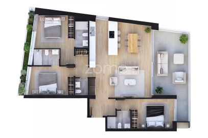 Apartamento T3 para Venda em Santa Clara e Castelo Viegas