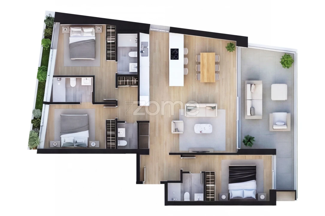 Apartamento T3 para Venda em Santa Clara e Castelo Viegas Foto 11