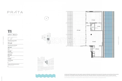 Apartamento T1 para Venda em Marvila