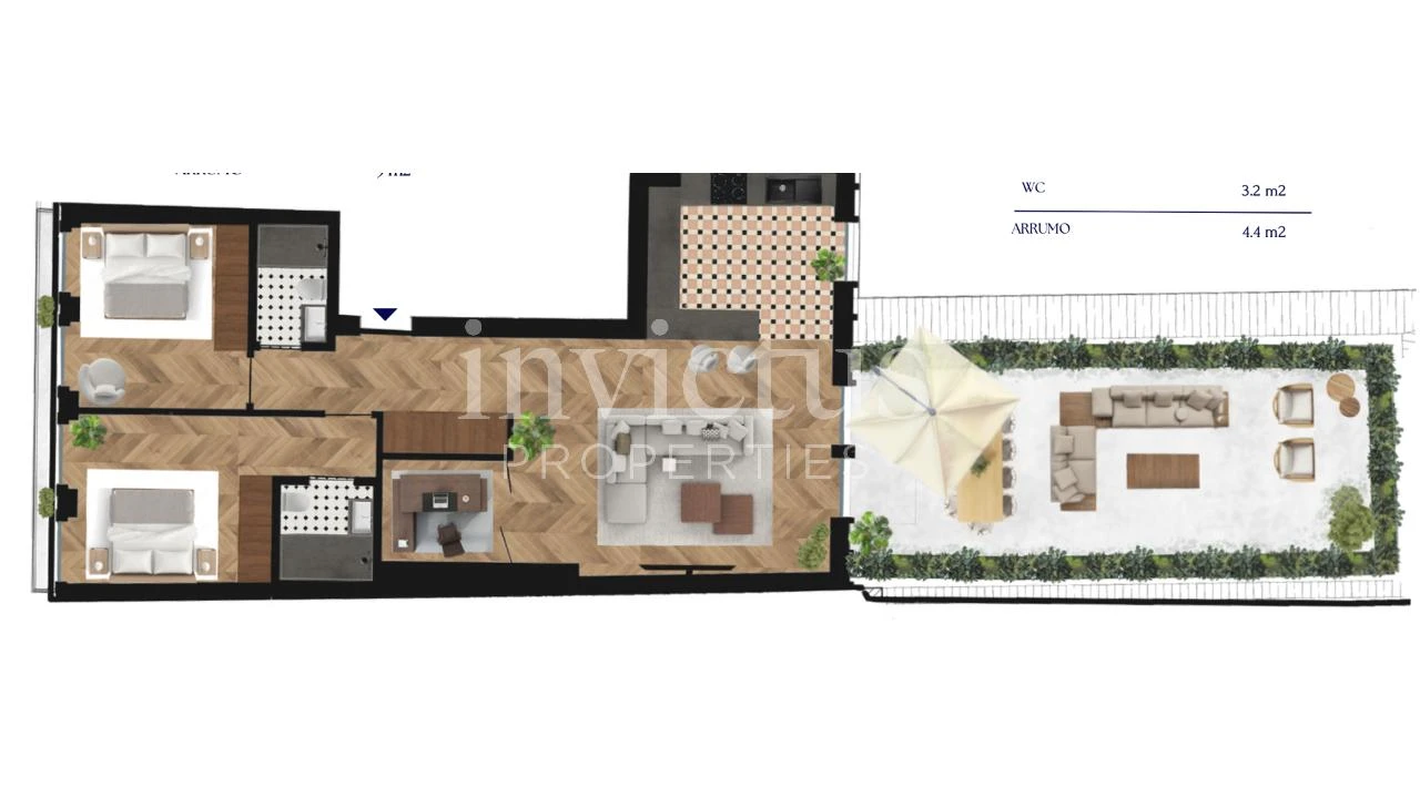 Apartamento T2 para Venda em Cedofeita, Santo Ildefonso, Sé, Miragaia, São Nicolau e Vitória Foto 7