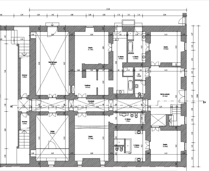 Quinta T9 para Venda em Assumar Planta 3