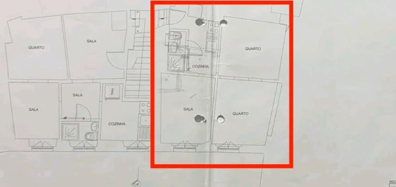 Apartamento T1 para Venda em Santa Maria Maior