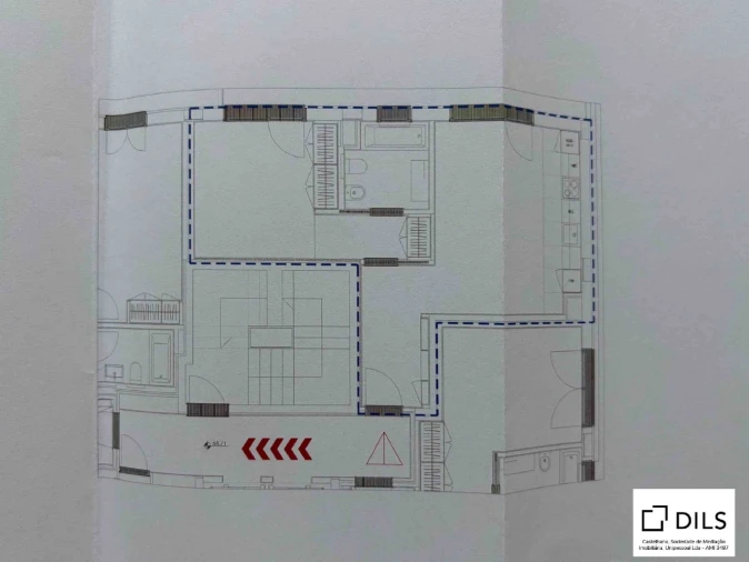 Apartamento T1 para Venda em Lordelo do Ouro e Massarelos Planta 2