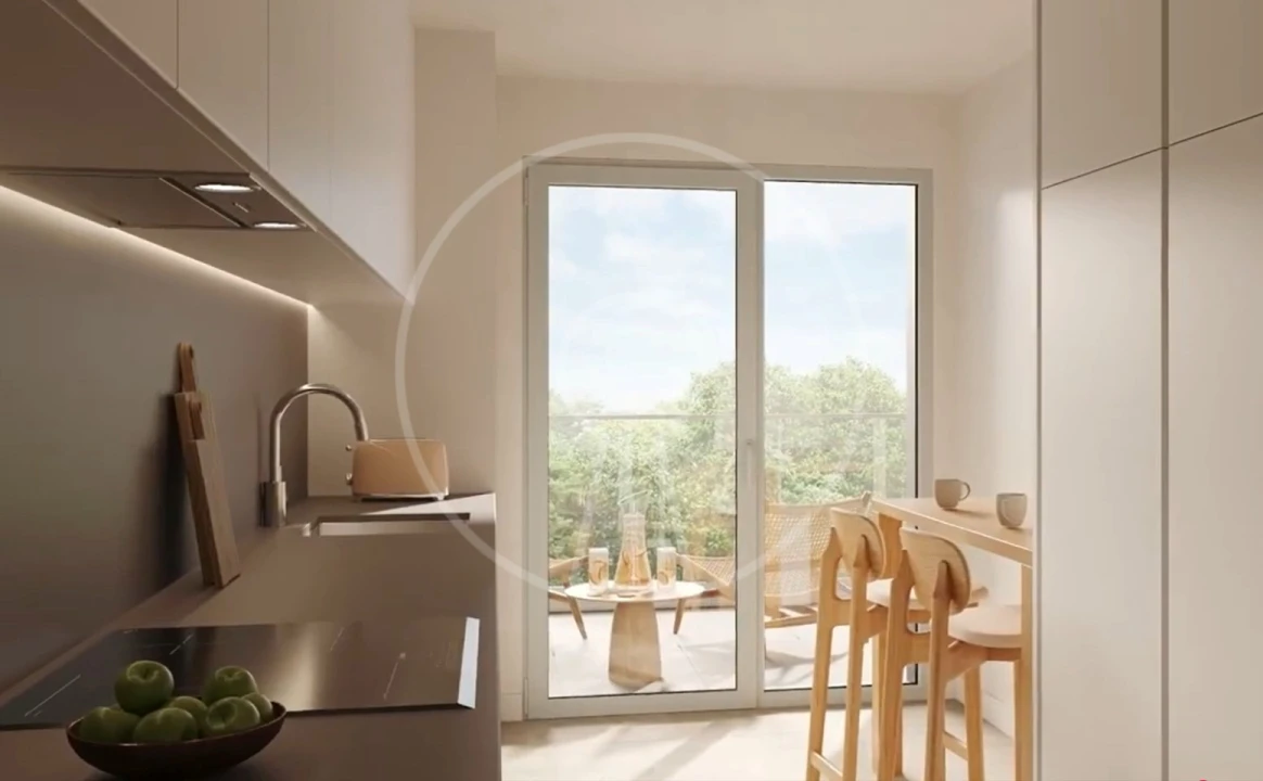 Apartamento T2 para Venda em Carcavelos e Parede Foto 3