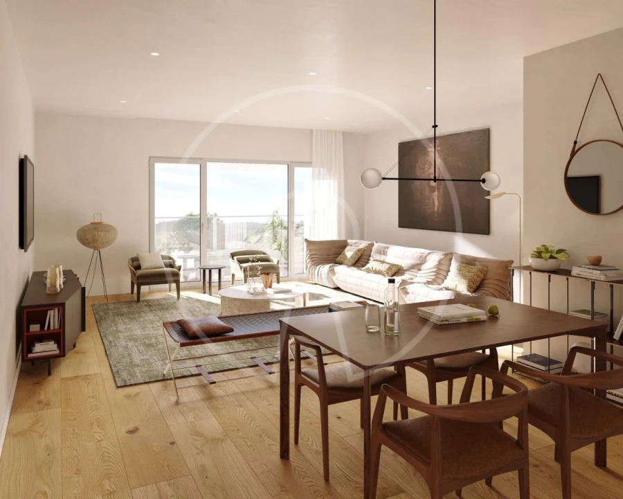 Apartamento T3 para Venda em Carcavelos e Parede Foto 2