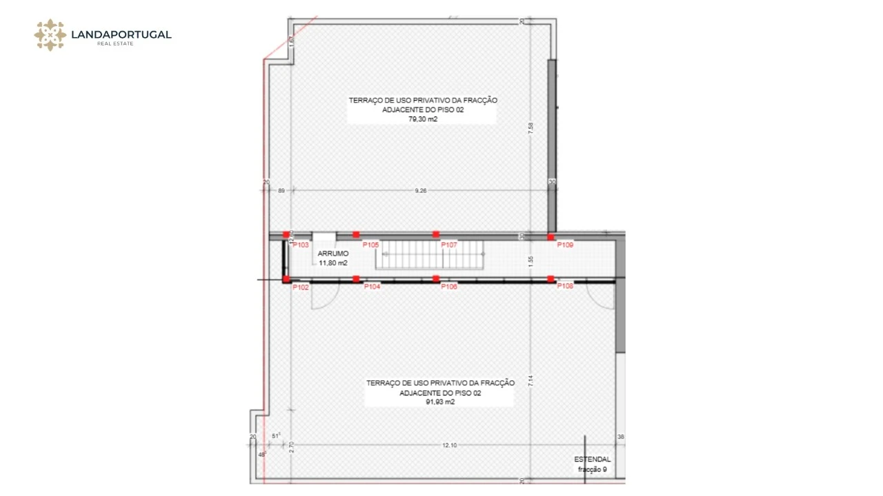 Apartamento T4 para Venda em Tavira (Santa Maria e Santiago) Planta 2