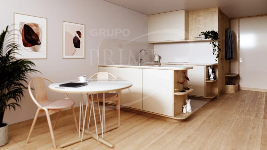 Apartamento T1 para Venda em Santa Marinha e São Pedro da Afurada Foto 4