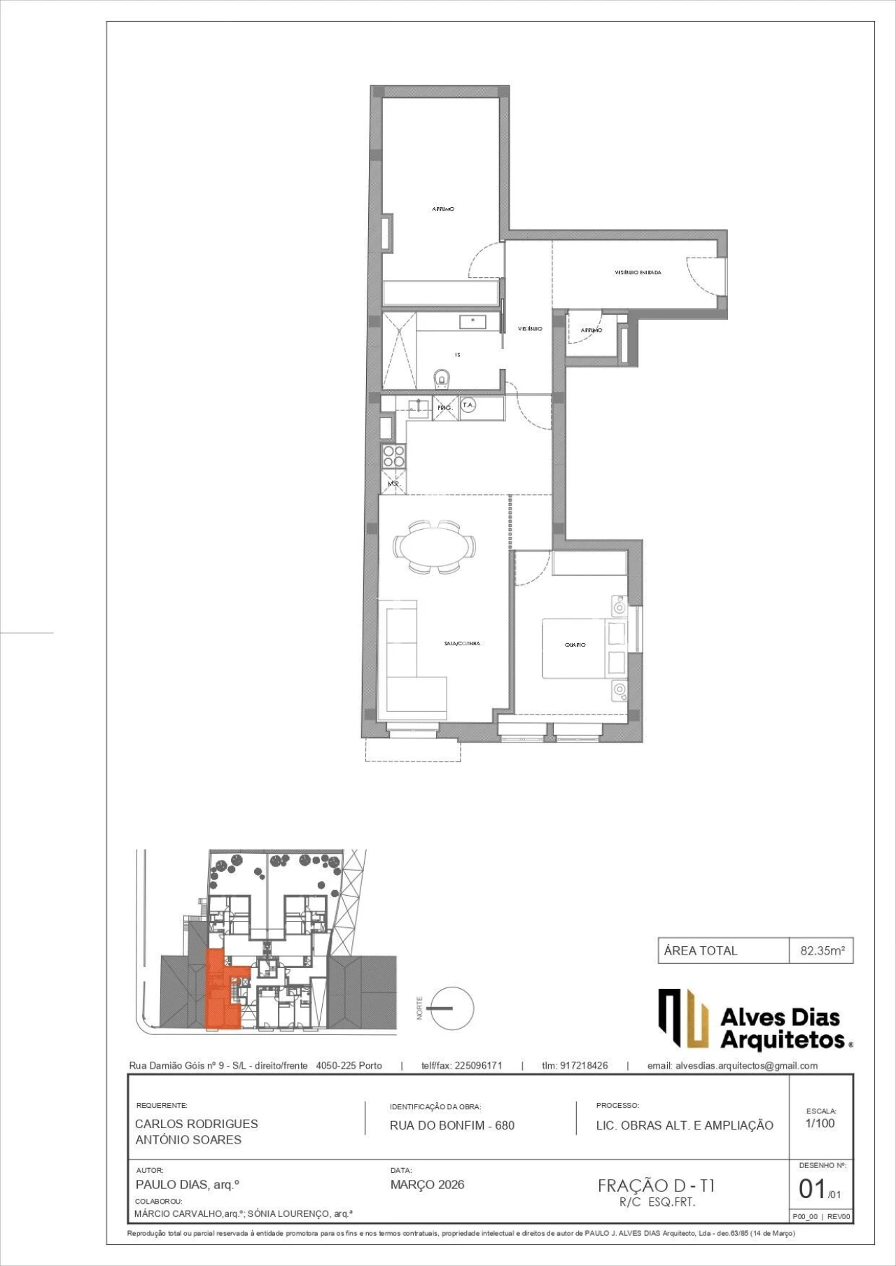 Apartamento T2 para Venda em Campanhã Foto 9