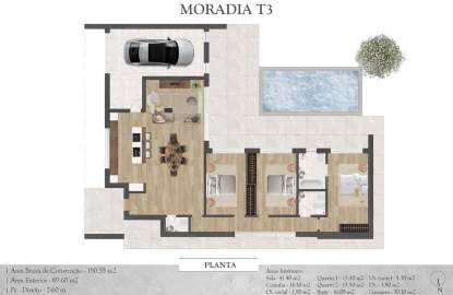 Moradia T3 para Venda em Salir de Matos