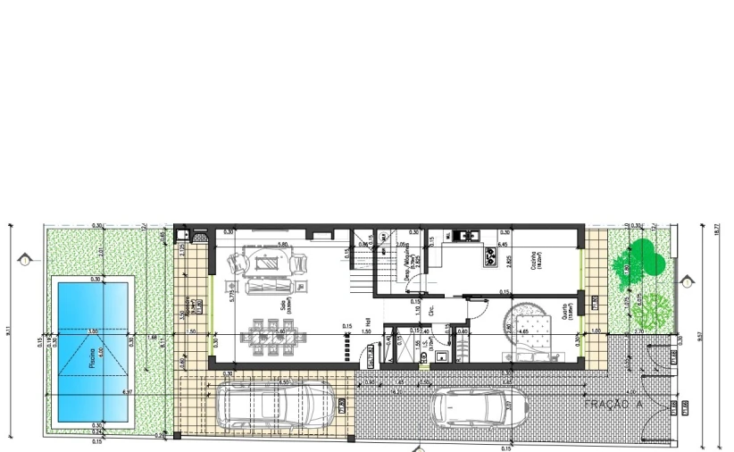 Moradia T4 para Venda em Fernao Ferro Planta 1
