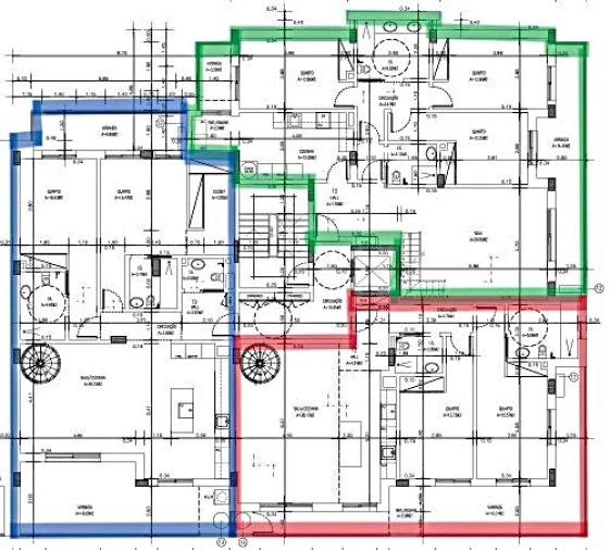 Apartamento T4 para Venda em Montijo e Afonsoeiro Planta 1