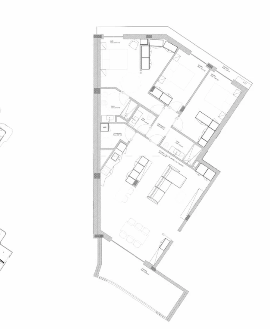 Apartamento T3 para Venda em Oliveira do Douro Planta 1