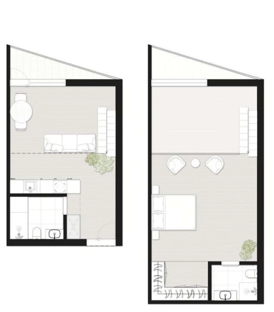 Apartamento para Venda em São Mamede de Infesta e Senhora da Hora Planta 1