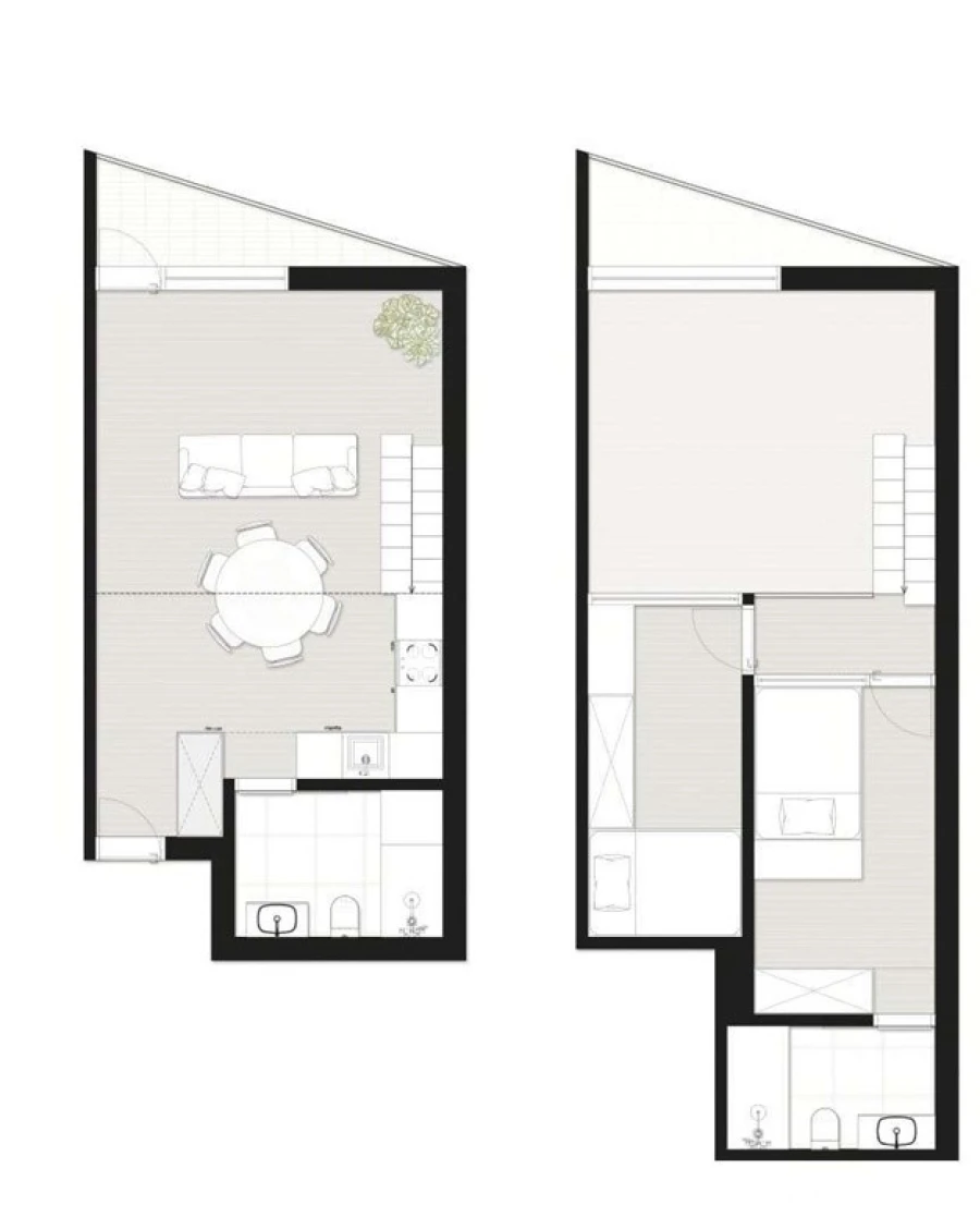 Apartamento para Venda em São Mamede de Infesta e Senhora da Hora Planta 1