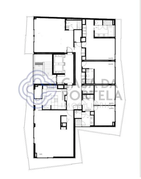 Apartamento T5 para Venda em Bougado (São Martinho e Santiago)