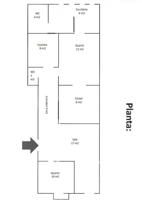 Apartamento T2 para Arrendamento em Arroios