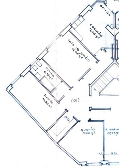 Apartamento T3 para Arrendamento em Penha de França
