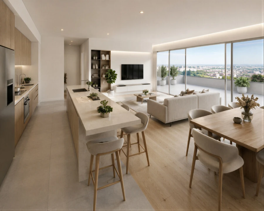 Apartamento T1 para Venda em Santo Antonio Foto 3