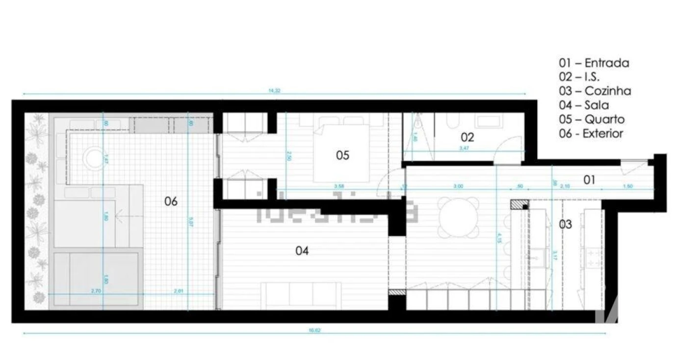 Apartamento T1 para Venda em Alcantara Foto 28