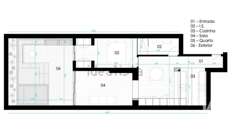Apartamento T1 para Venda em Alcantara Foto 28