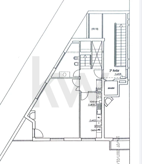 Apartamento T3 para Venda em Pedroso e Seixezelo