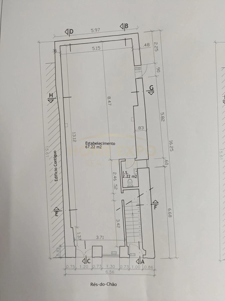 Prédio para Venda em Montijo e Afonsoeiro Planta 1