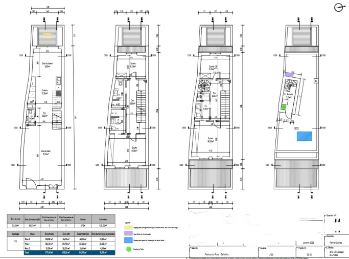 Moradia T4 para Venda em Olhão Planta 1
