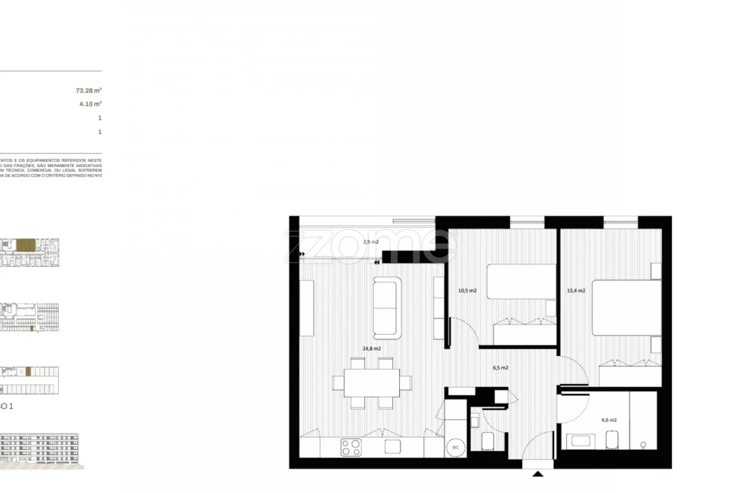 Apartamento T2 para Venda em Rio Tinto Foto 15