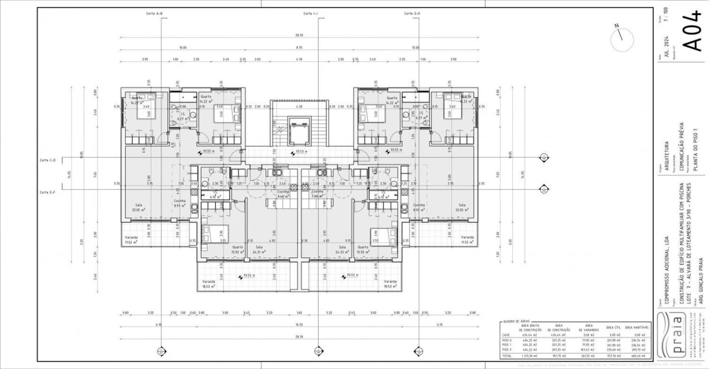 Apartamento T2 para Venda em Porches Foto 16
