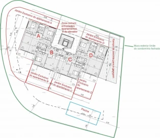 Apartamento T1 para Venda em Porches