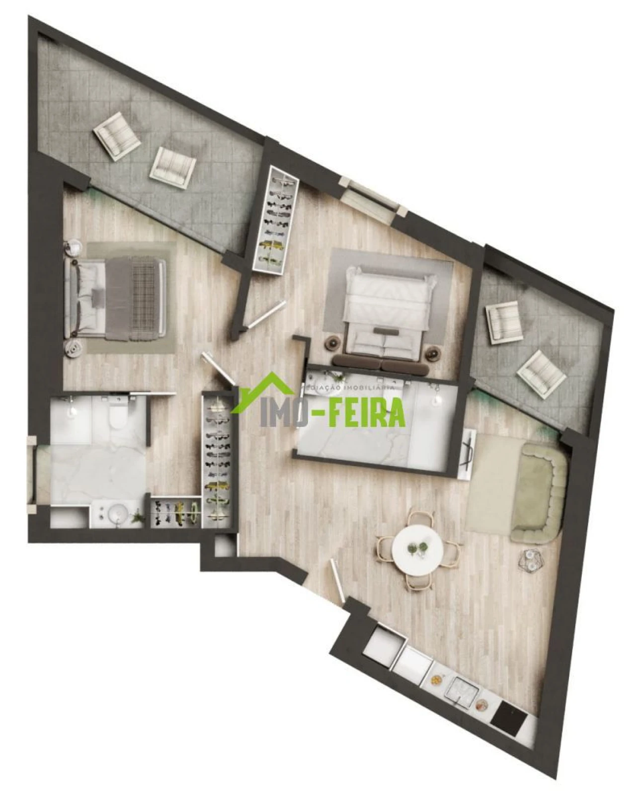 Apartamento T2 para Venda em Ovar, São João, Arada e São Vicente de Pereira Jusã Foto 20