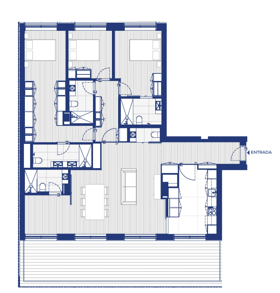 Apartamento T3 para Venda em Campanhã Planta 1