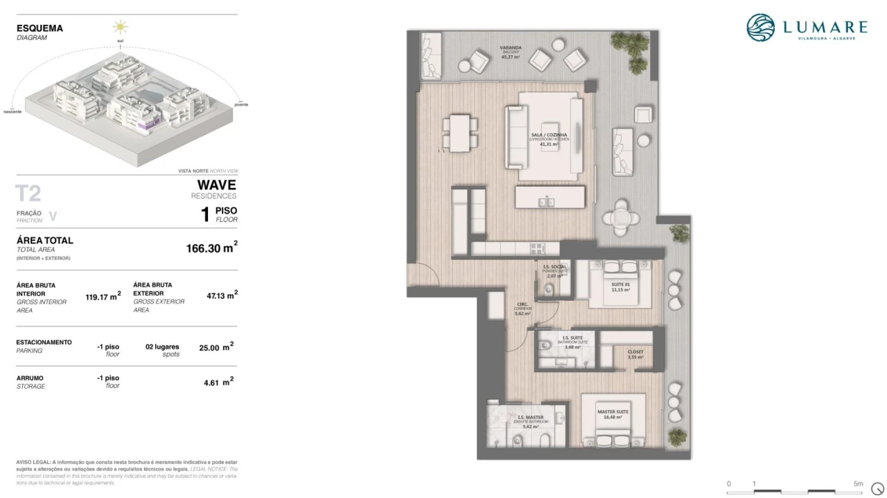 Apartamento T2 para Venda em Quarteira Foto 20