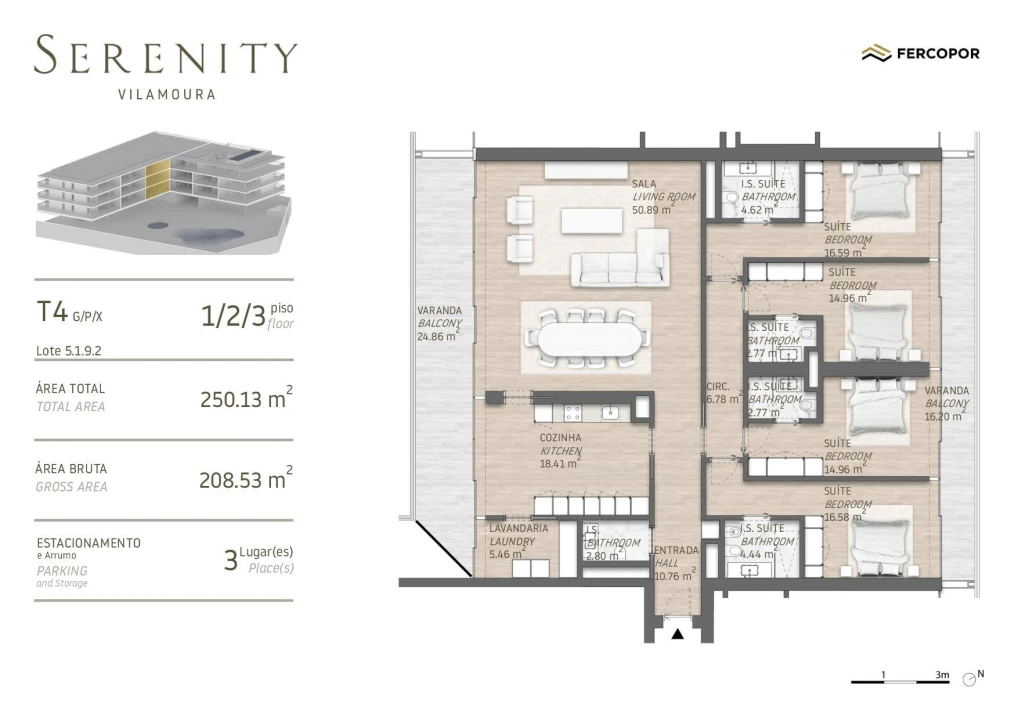 Apartamento T4 para Venda em Quarteira Foto 22