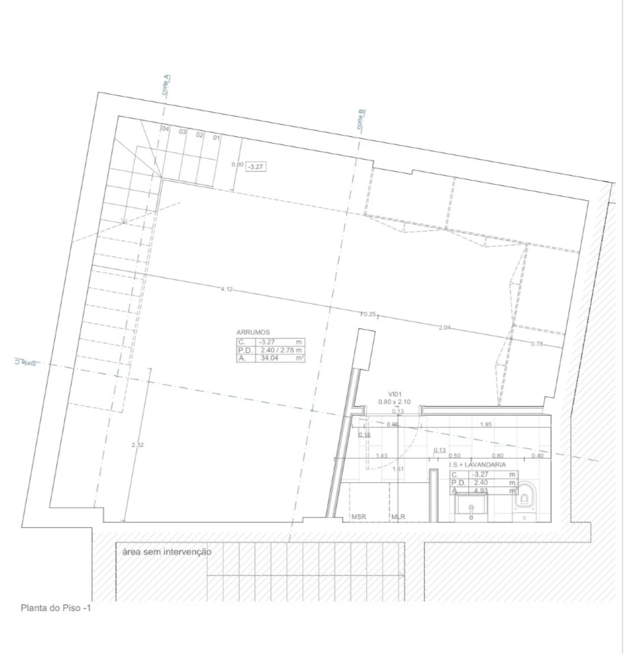 Apartamento T1 para Arrendamento em Arroios Planta 2