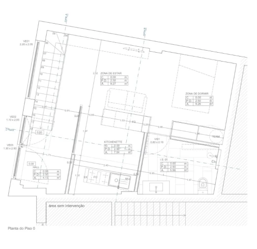 Apartamento T1 para Arrendamento em Arroios Planta 1