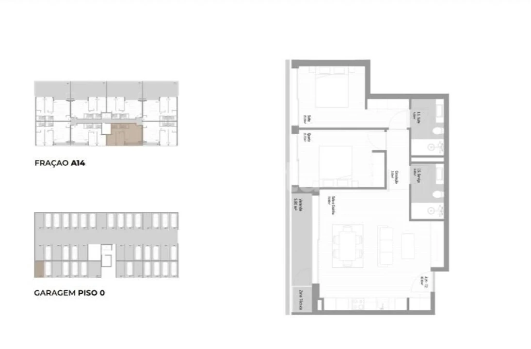 Apartamento T2 para Venda em Fânzeres e São Pedro da Cova Foto 15