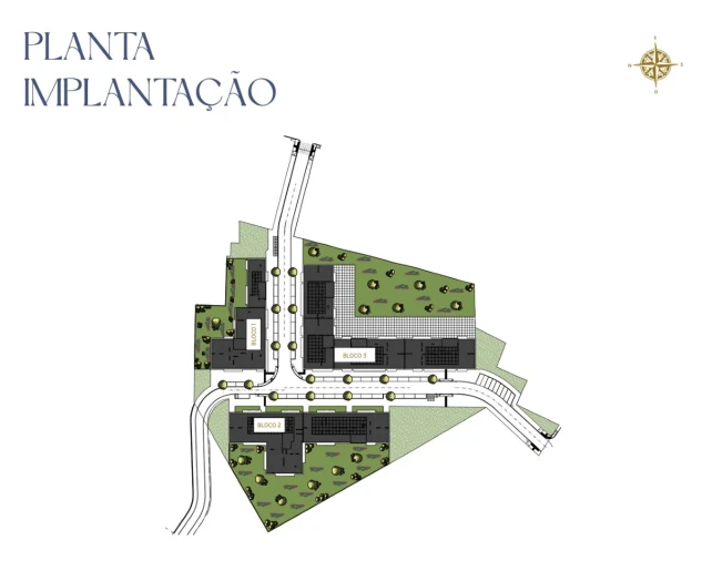 Apartamento T2 para Venda em Paranhos Planta 1
