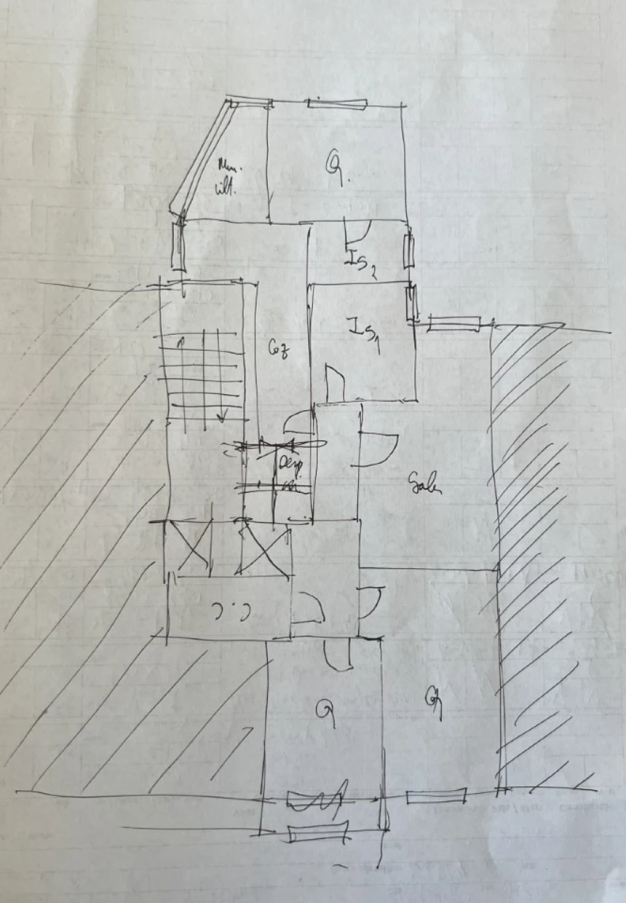 Apartamento T3 para Arrendamento em Arroios Planta 1