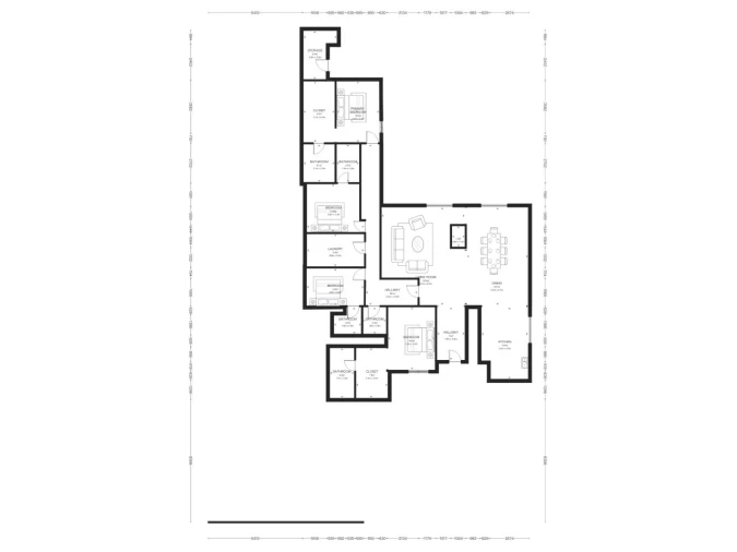 Moradia T4 para Venda em Quarteira Planta 1