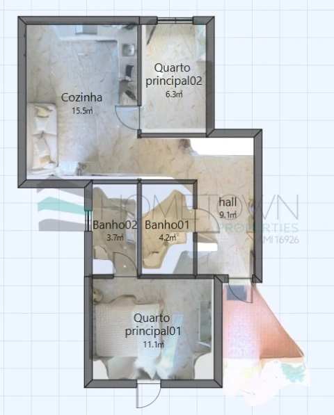 Apartamento T2 para Venda em Albufeira e Olhos de Água