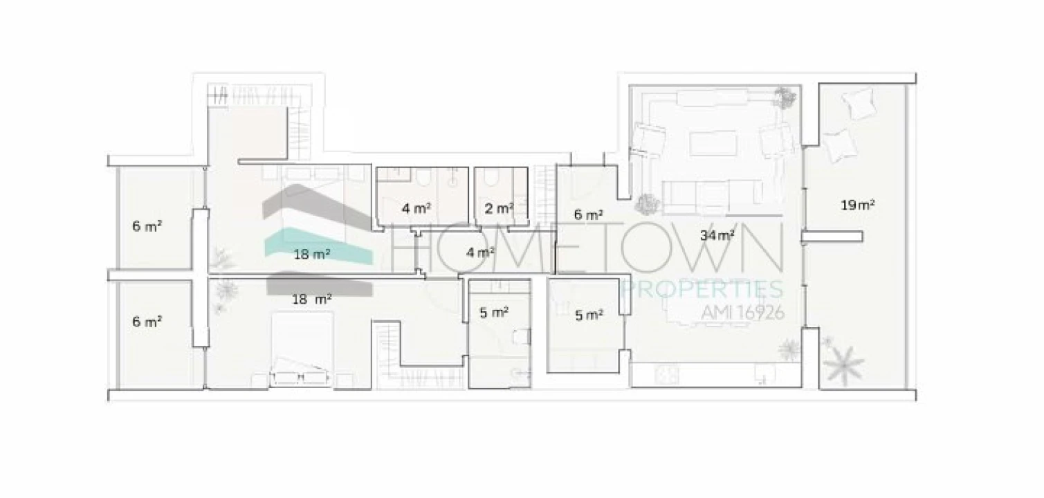 Apartamento T2 para Venda em Quarteira Foto 43