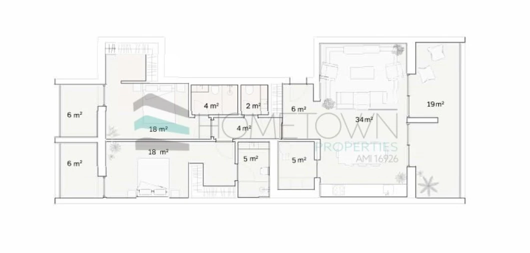 Apartamento T2 para Venda em Quarteira Foto 43