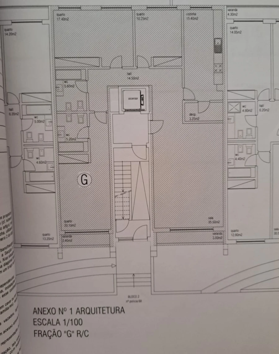 Apartamento T3 para Venda em Vila do Conde Planta 1